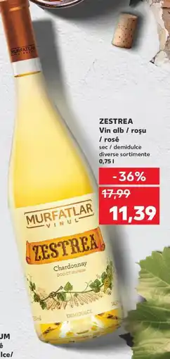 Kaufland ZESTREA Vin alb / roşu / rosé Ofertă