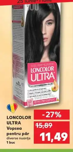 Kaufland LONCOLOR Ultra Vopsea pentru păr Ofertă