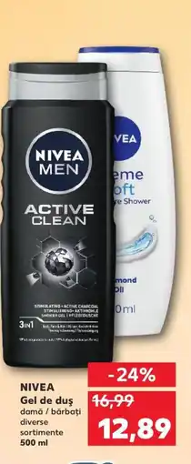Kaufland NIVEA Gel de duş Ofertă