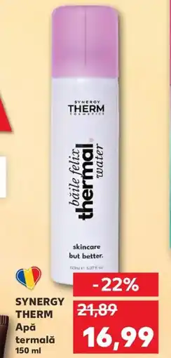 Kaufland SYNERGY THERM Apă termală Ofertă