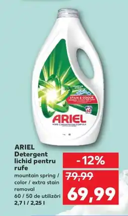 Kaufland ARIEL Detergent lichid pentru rufe Ofertă