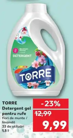 Kaufland TORRE Detergent gel pentru rufe Ofertă