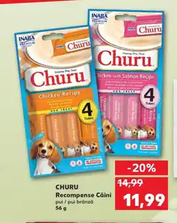 Kaufland CHURU Recompense Câini Ofertă