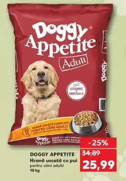 Kaufland Doggy Appetite Hrană uscată cu pui Ofertă