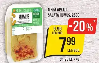 Mega Image Mega apetit salata humus Ofertă