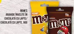 Mega Image M&m's arahide învelite în ciocolată cu lapte/ ciocolată cu lapte Ofertă