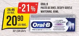 Mega Image ORAL-B Pastă de dinţi, desify gentle whitening Ofertă