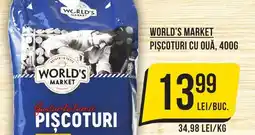 Mega Image World's market piscoturi cu ouă Ofertă