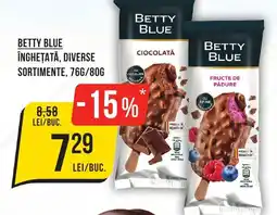 Mega Image Betty blue înghețată Ofertă