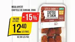 Mega Image Mega apetit chiftele de curcan Ofertă