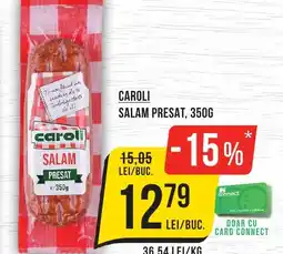 Mega Image Caroli salam presat Ofertă