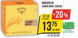 Mega Image Mărgăritar zahăr brun Ofertă