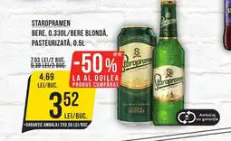 Staropramen bere/bere blonda