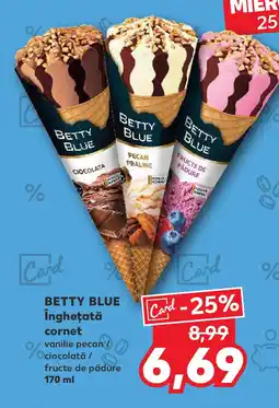 Kaufland BETTY Blue Îngheţată cornet Ofertă