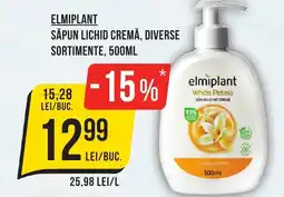 Mega Image Elmiplant săpun lichid cremă Ofertă