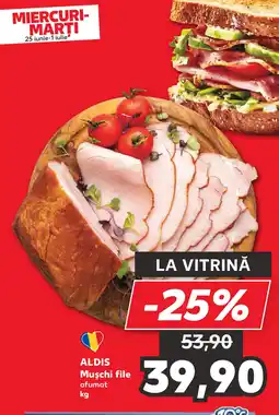 Kaufland ALDIS Muşchi file Ofertă