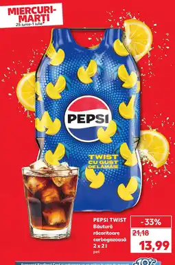 Kaufland PEPSI Twist Băutură răcoritoare carbogazoasă Ofertă
