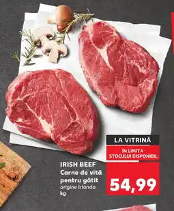 Kaufland IRISH BEEF Carne de vită pentru gătit Ofertă