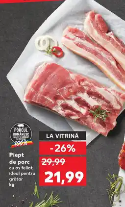 Kaufland Piept de porc Ofertă