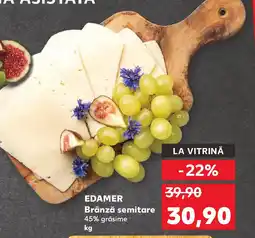 Kaufland Edamer Brânză semitare Ofertă