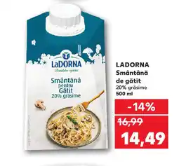 Kaufland LADORNA Smântână de gătit Ofertă