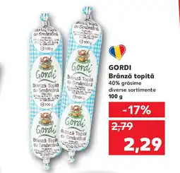 Kaufland GORDI Brânză topită Ofertă
