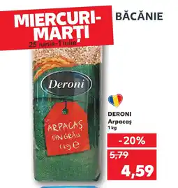 Kaufland DERONI Arpacaş Ofertă