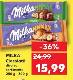 Kaufland MILKA Ciocolată Ofertă