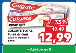Kaufland COLGATE Total Pastă de dinți Ofertă