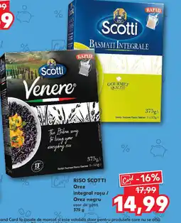 Kaufland RISO SCOTTI Orez integral roşu / Orez negru Ofertă