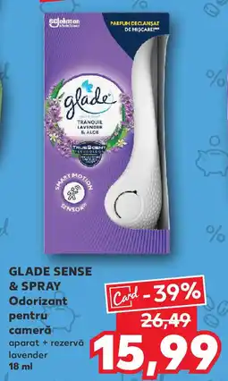 Kaufland GLADE Sense & spray Odorizant pentru cameră Ofertă