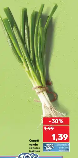 Kaufland Ceapă verde Ofertă