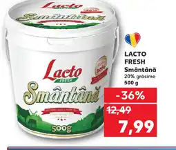 Kaufland LACTO FRESH Smântână Ofertă