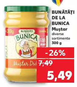 Kaufland Bunătăţi De La Bunica Muştar Ofertă