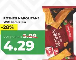 Simos Roshen napolitane wafers Ofertă