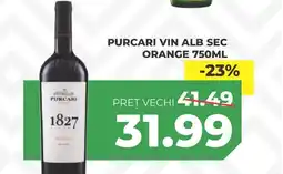 Simos Purcari vin alb sec orange Ofertă