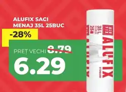 Simos Alufix saci menaj Ofertă