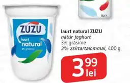 Supeco laurt natural ZUZU natúr joghurt Ofertă