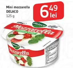 Supeco Mini mozzarella DELACO Ofertă