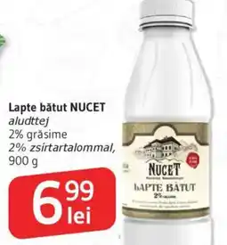 Supeco Lapte bătut NUCET Ofertă