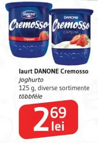 Supeco laurt DANONE Cremosso Ofertă