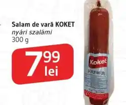 Supeco Salam de vară KOKET Ofertă