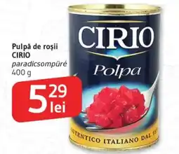 Supeco Pulpă de roşii CIRIO Ofertă