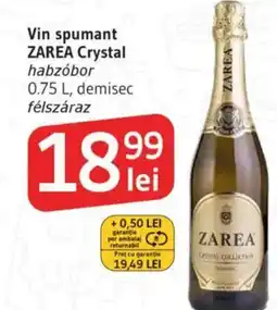 Supeco Vin spumant ZAREA Crystal Ofertă