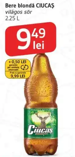 Supeco Bere blondǎ CIUCAȘ világos sör Ofertă