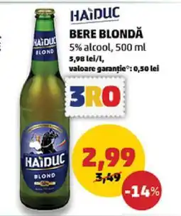Penny HAIDUC BERE BLONDĂ Ofertă