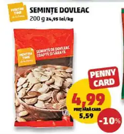 Penny Semințe dovleac Ofertă