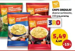 Penny CHIPS ONDULAT Ofertă
