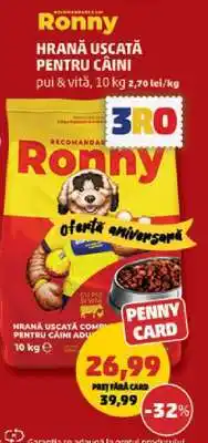 Penny Ronny Hrană Uscată Pentru Câini Ofertă