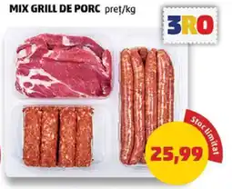Penny Mix grill de porc Ofertă